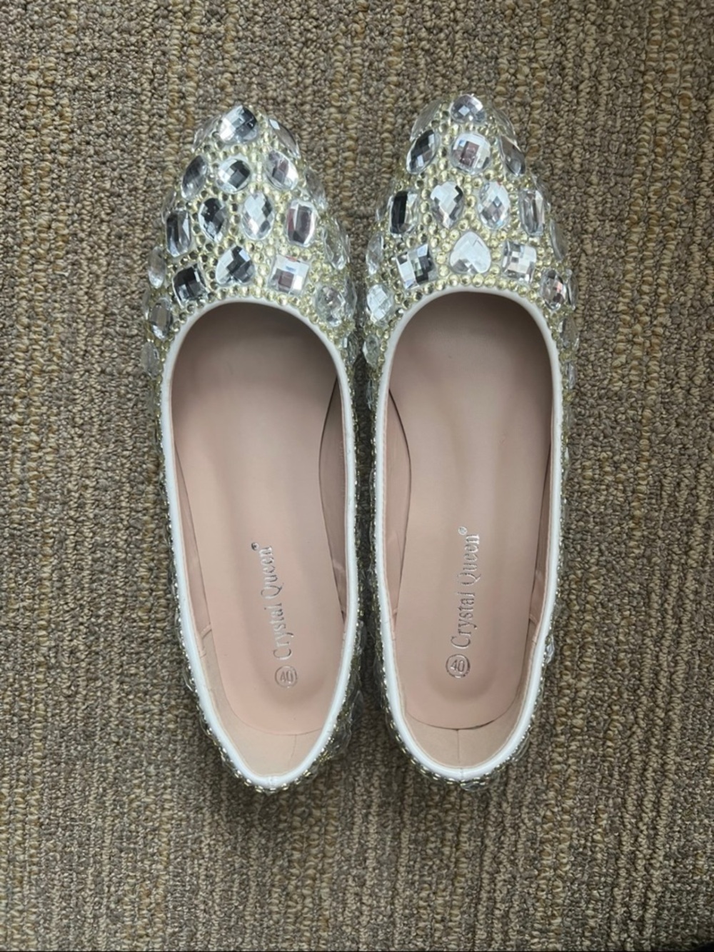 Rhinestone flats